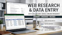 do web research internet research and data collection