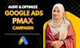 audit, set up, optimize and manage your performance max google ads campaign