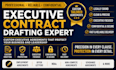 draft executive contract agreement employment agreement contract drafting expert