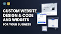build interactive web tools and widgets
