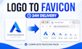 create a complete favicon pack from your logo