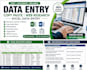 do accurate data entry, copypaste research,and excel data