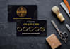 design a premium punch card or loyalty card