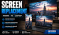 do screen replacement with motion tracking and compositing
