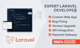 build custom laravel web app, fix bugs, upgrade, and integrate API
