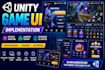 implement and animate unity game UI professionally