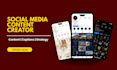 create professional social media posts with captions