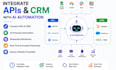integrate apis and CRM with ai automation