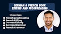proofread edit french and german documents