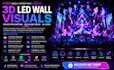 vj loop virtual dj background resolume arena mapping hap codec alpha dxv3 dj led