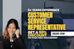 provide a customer service representative