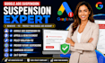 fix google ads suspension and resolve policy violations