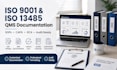 create iso 9001, iso 13485 sop, qms, capa and quality documentation
