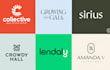 do custom minimalist wordmark, typography, lettermark, text logo design