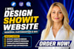 design showit website redesign template customization and seo