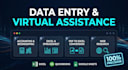 do professional data entry, financial statements, and accounting work