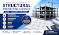 provide structural load calculation, structural analysis, beam design and layout
