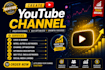 create and setup youtube channel