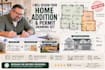 home addition architectural plans, connecting structure, permit set