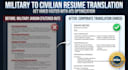 write a military to civilian resume