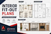 create professional interior fit out plans and construction drawings