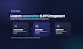 build a custom automation connecting your apps and apis