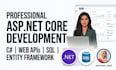 build web applications using c sharp asp dotnet core and sql server