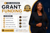 research grant proposal writing, application, business plan