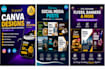 design professional social media posts