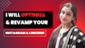 optimize and revamp your instagram and linkedin profile