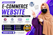 build woocommerce store or ecommerce website with elementor pro