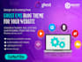 build ghost customize theme, ghost cms website ghost cms blog ghost newsletter