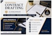 draft and review professional business contracts