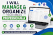 manage your inbox and handle your emails professionally