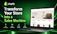 be your shopify website developer redesign shopify website shopify store expert