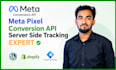 setup facebook pixel, conversion API, fix meta pixel by GTM