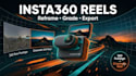 edit your insta360 footage into cinematic 360 action reel