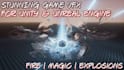 create fire, magic and explosion vfx in unity and unreal engine