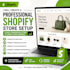 create a professional shopify store setup