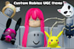 create custom roblox ugc avatar, accessories, hair and outfits