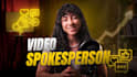 be your professional female spokesperson