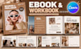 design editable canva ebook design canva workbook design canva cover PDF design