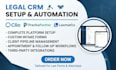 setup legal crm clio practicepanther docket filevine lawmatics intake custom