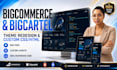 custom coding, theme layout redesign, CSS bug fixes on bigcommerce and bigcartel