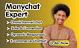 setup e commerce manychat chatbot and manychat automation for instagram dm