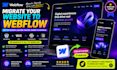 migrate your website to webflow, move website to webflow, webflow developer
