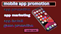 promote your mobile app and increase app installs