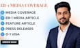 write and publish eb1 media coverage, feature articles, and news PR