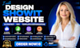 design showit website ai chatbot seo and template customization