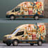 draw clean and professional car wrap, vehicle wrap design